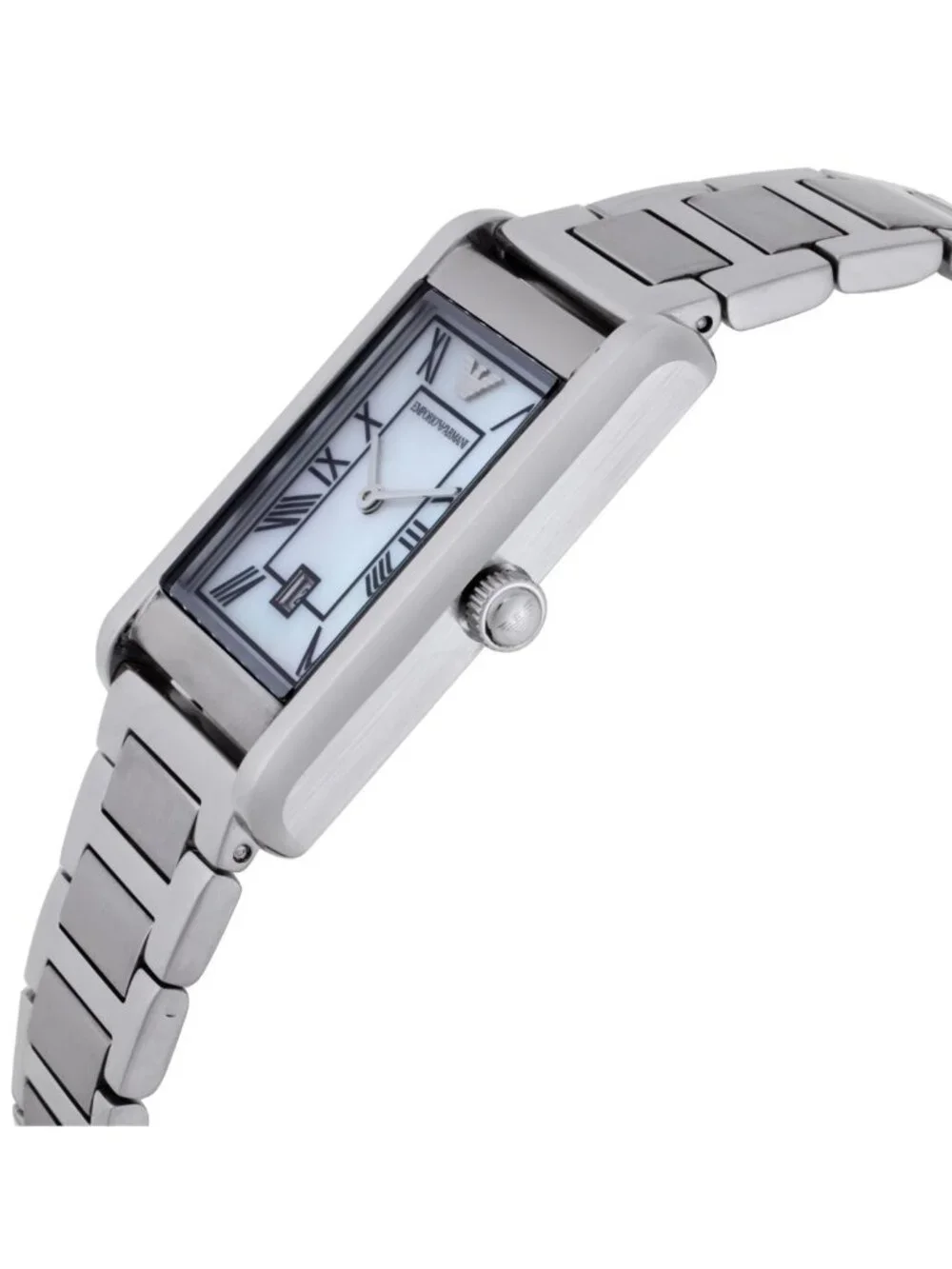 NWT Armani Gino Quartz Mother of Pearl Dial Men's Watch